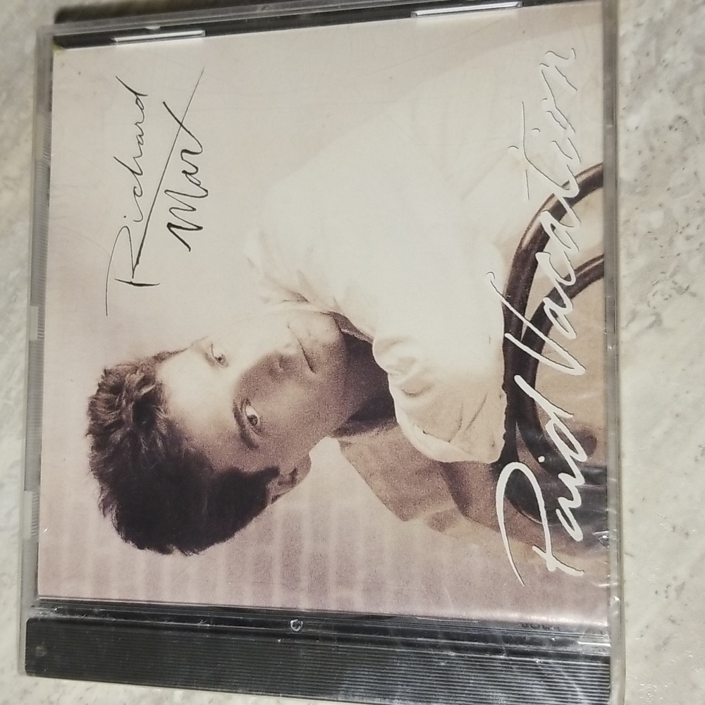 2/$10 sealed Richard Marx Paid Vacation cd